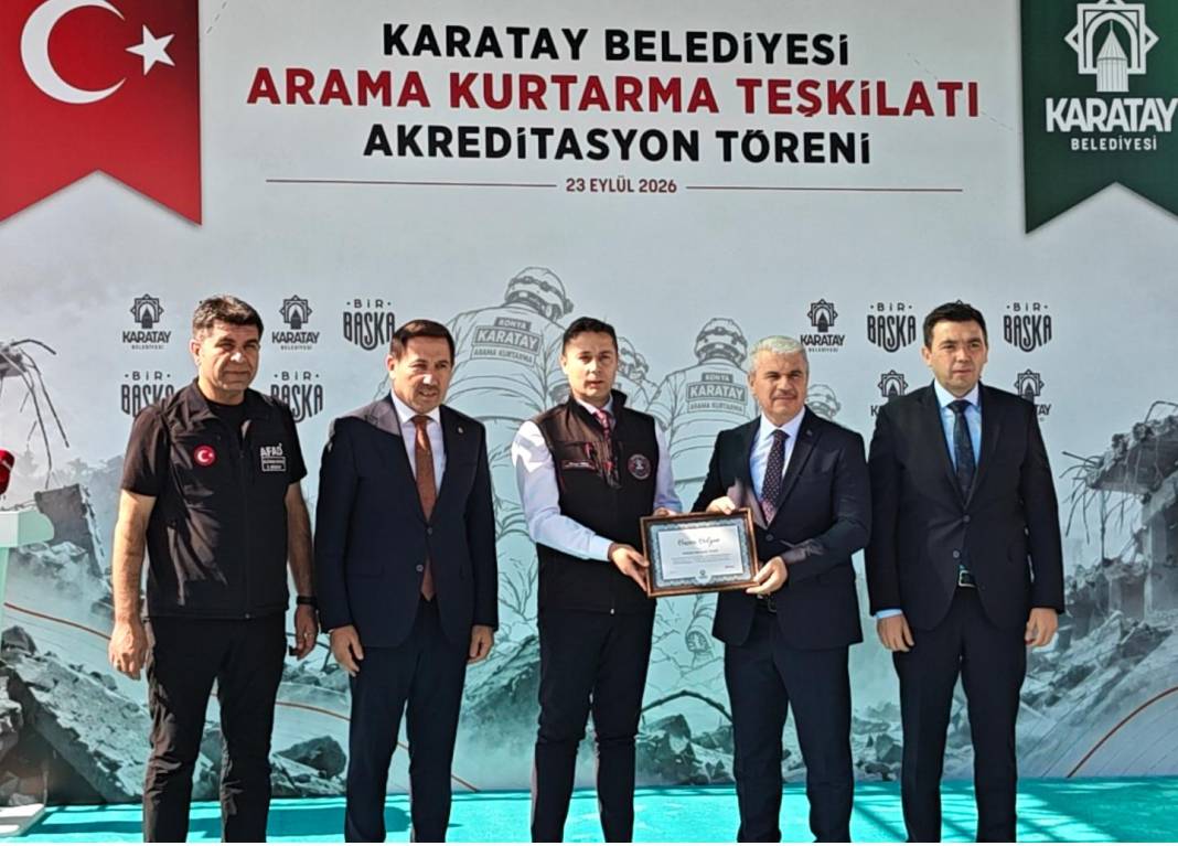 Karatay Belediyesi’nden afetlere hazırlıkta önemli adım 5